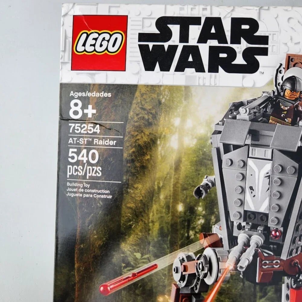 BRAND NEW LEGO Star Wars AT-ST Raider 75254 Minifigures Mandalorian 540 Pieces I